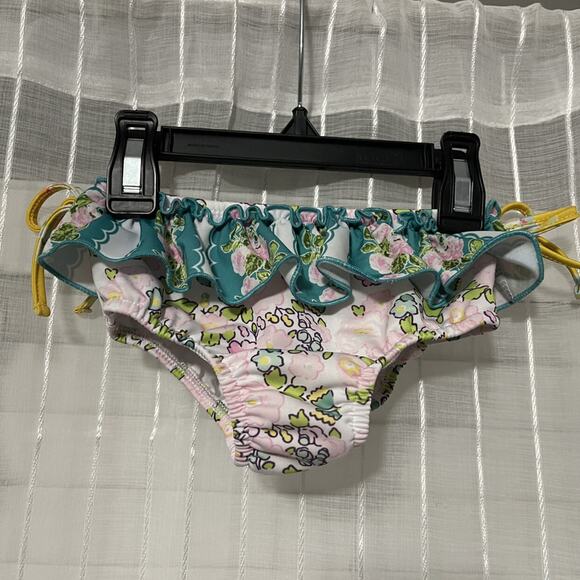 SweetHoney Toddler Girls Mallory Crop 2 Piece Swim - Picture 4 of 10